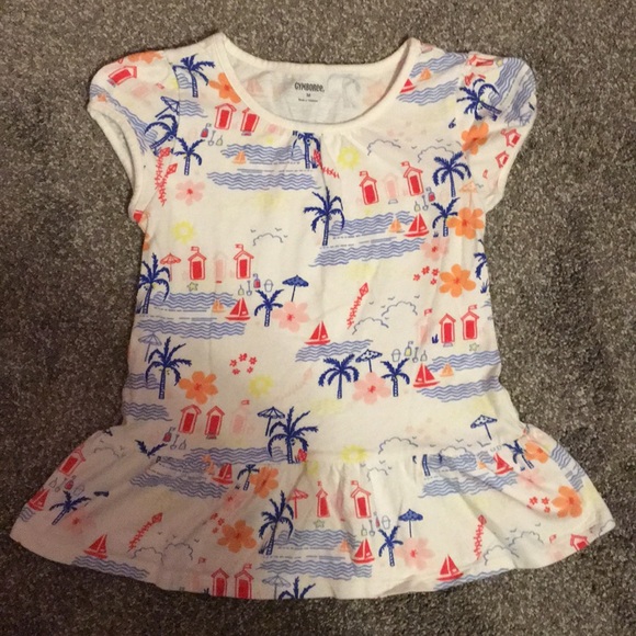 Gymboree Peplum beach blouse - Picture 1 of 1